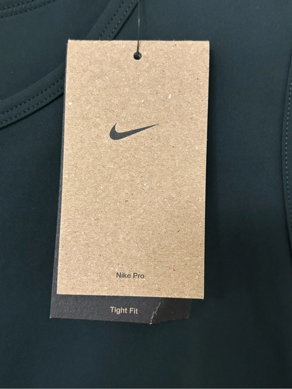 NWT Nike Pro Dri-FIT Cropped Tank Top Black | Size XXL | FZ3615-010